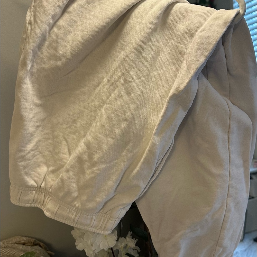Dynamite White Joggers